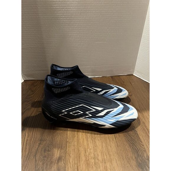 Lotto SOLISTA 100 VI GRAVITY FG Men Size 7 218128_9Z4 Navy/White Soccer Shoes - Picture 2 of 9